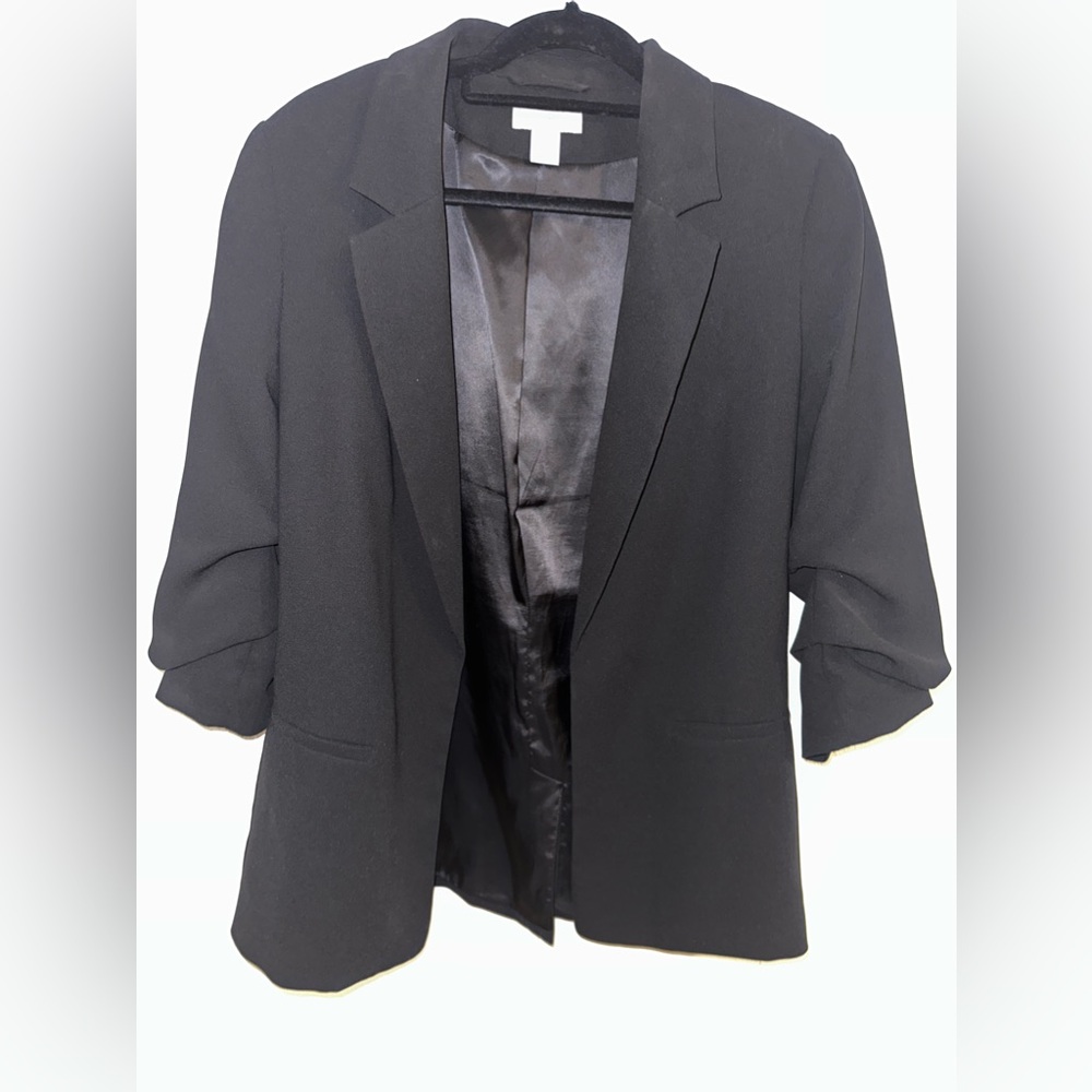 Simple Black Blazer